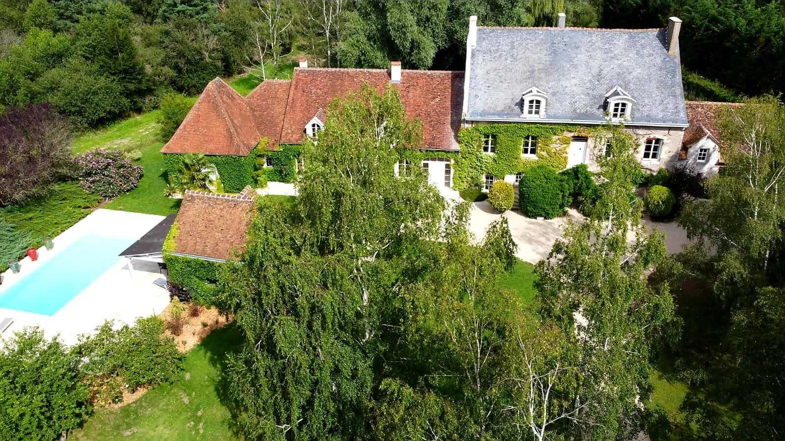 مبيت وإفطار Feings  Domaine De La Blonnerie المظهر الخارجي الصورة